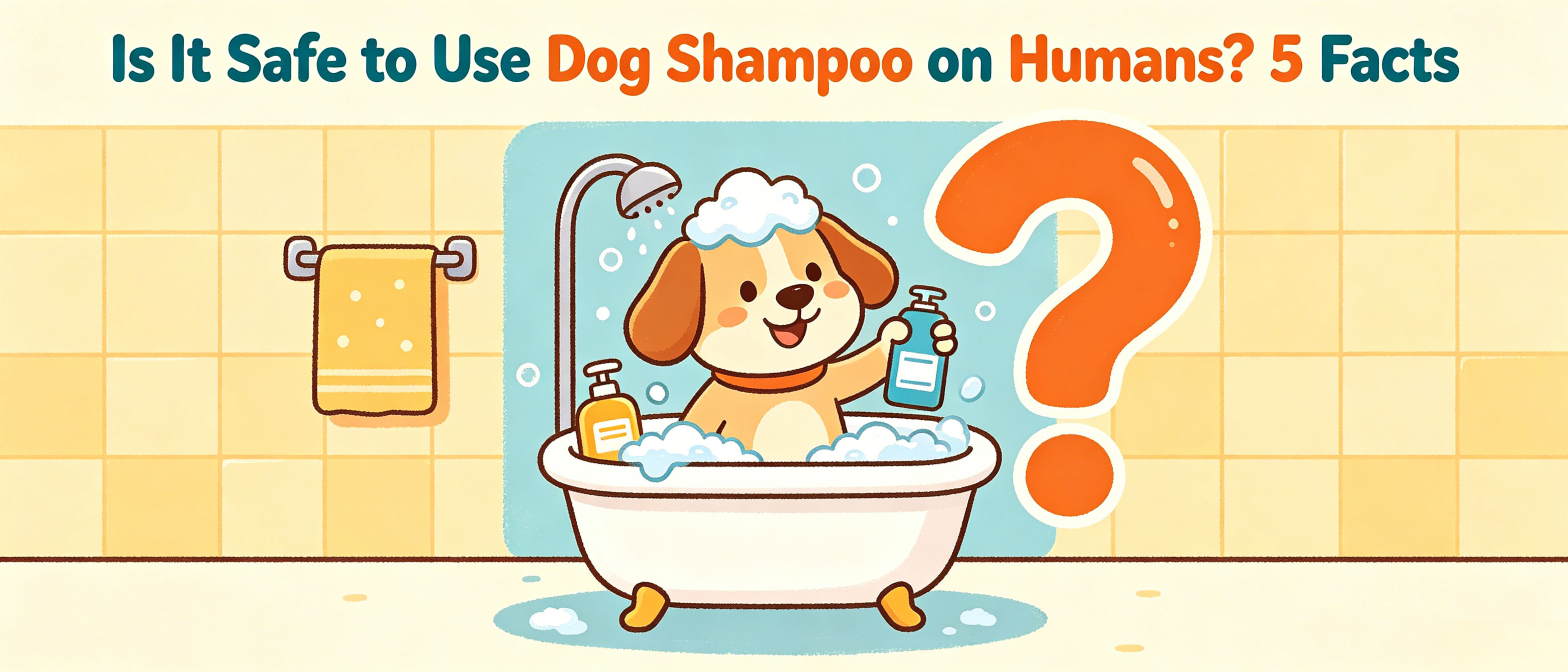Is It Safe to Use Dog Shampoo on Humans? 5 Facts