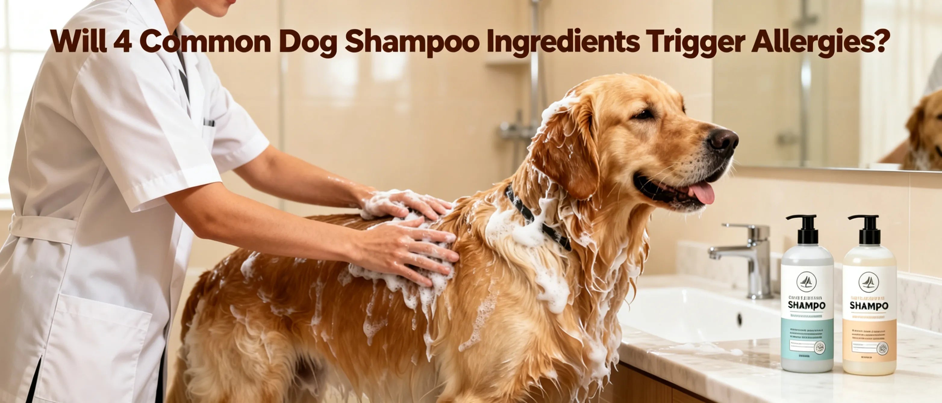 Will 4 Common Dog Shampoo Ingredients Trigger Allergies?
