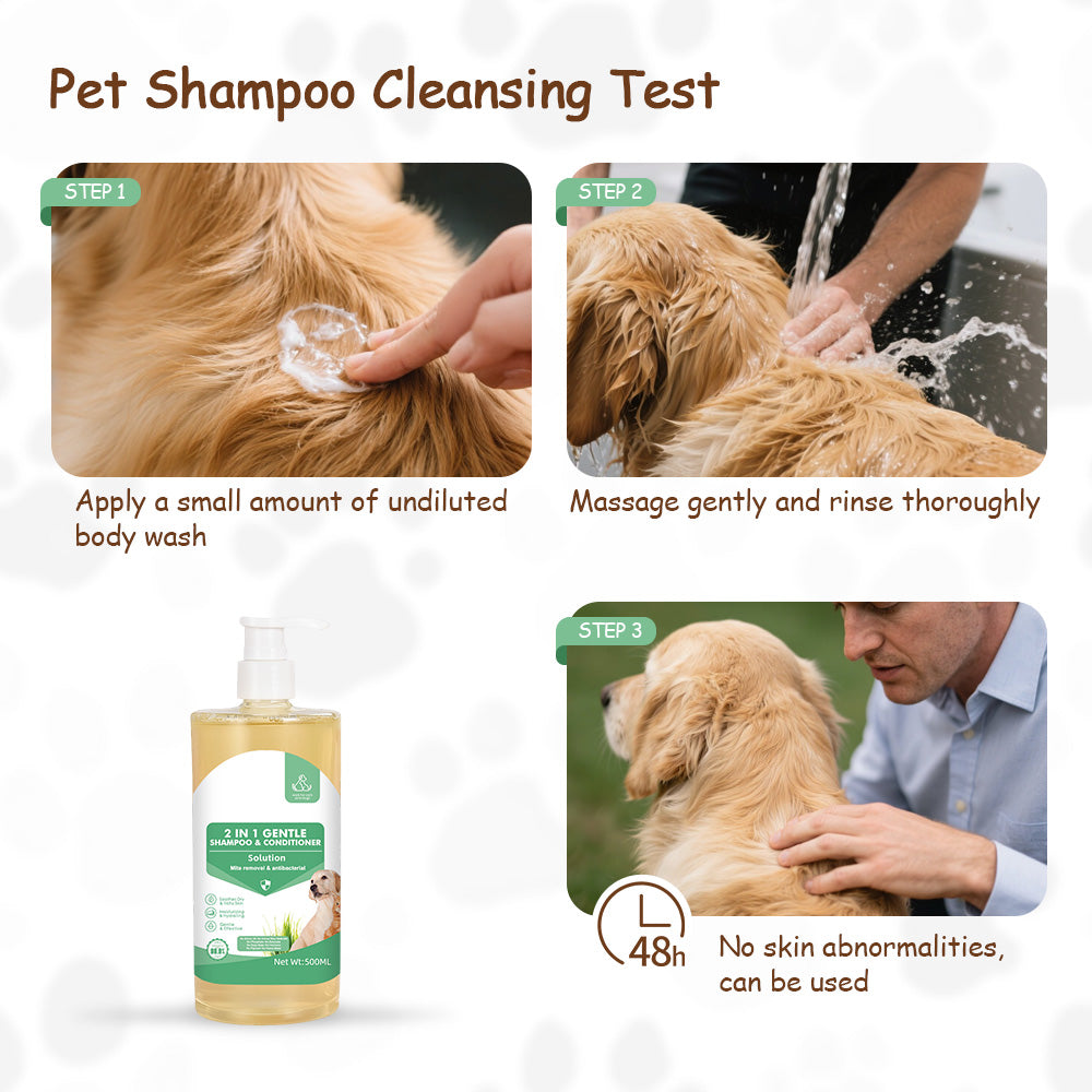 Mite-Removing Soothing Amino Acid Pet Shampoo