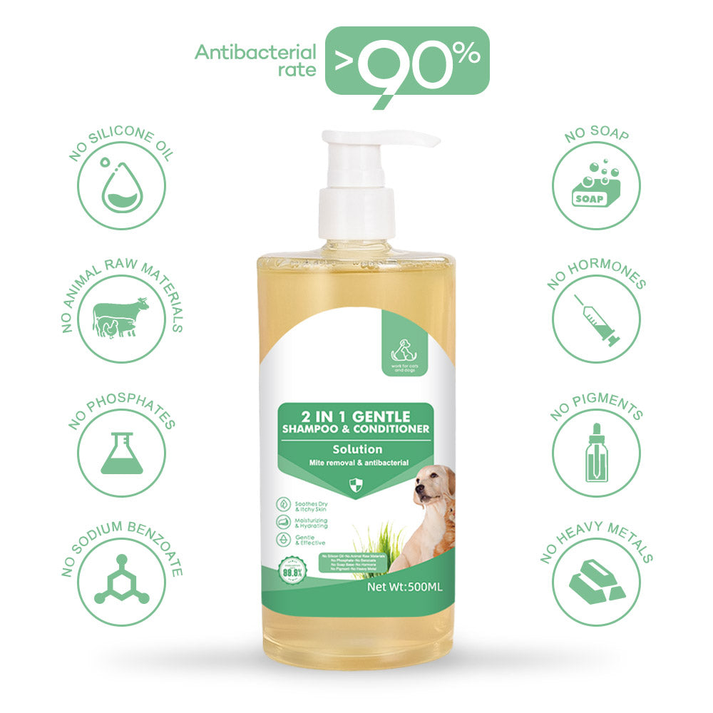 Mite-Removing Soothing Amino Acid Pet Shampoo